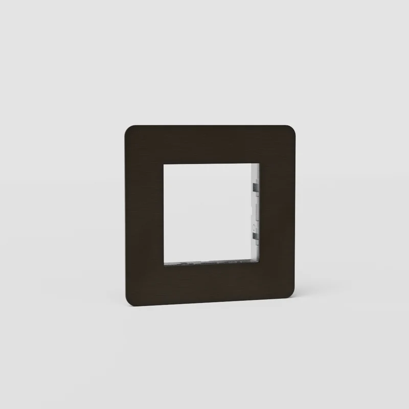 Kew Single 45mm Module Plate - Bronze