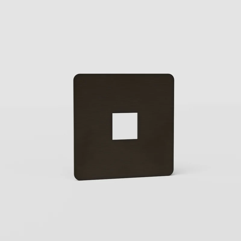 Kew Single Keystone Module Plate - Bronze