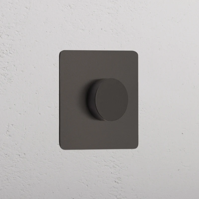 Kew Single Multiway Dimmer Switch - Bronze