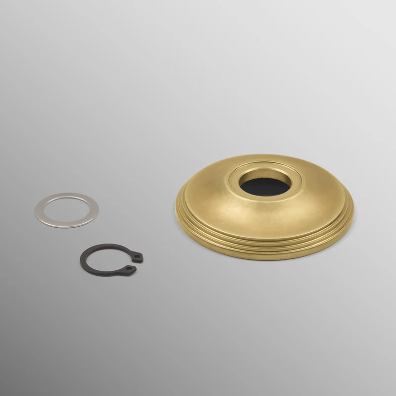 Spare Internal Poplar Rose - Antique Brass