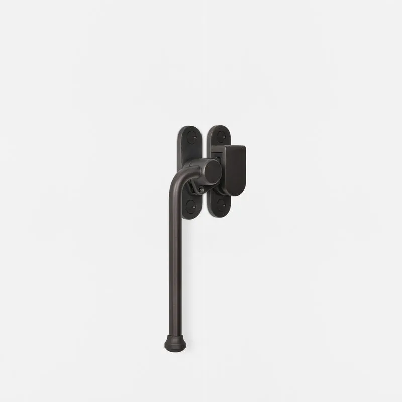Southbank Lockable Casement Window Handle With Hook Left - Bronze