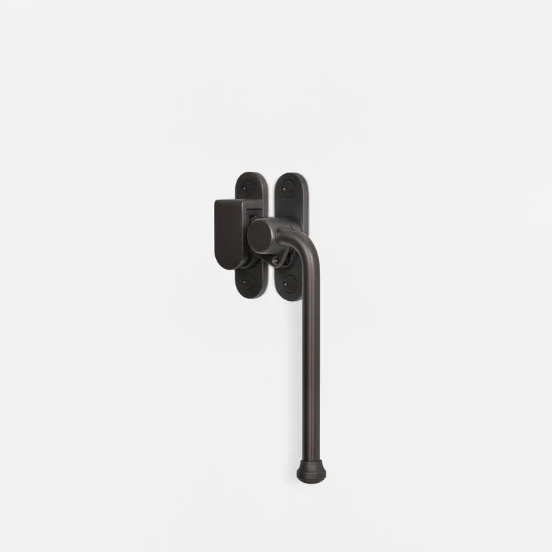 Southbank Lockable Casement Window Handle With Hook Right - Bronze