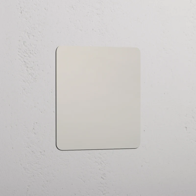 Kew Single Blank Plate - Polished Nickel