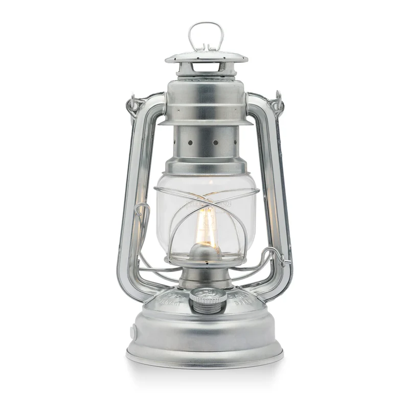 Feuerhand LED-Stormlykta 276 Zink