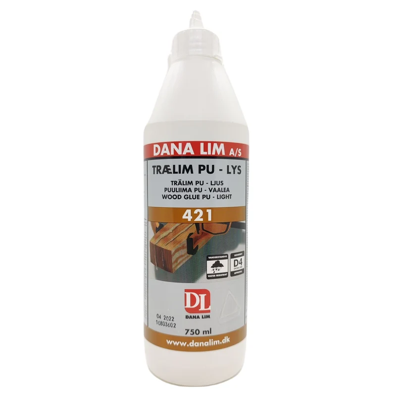 Trälim PU Ljus 421 750 ml
