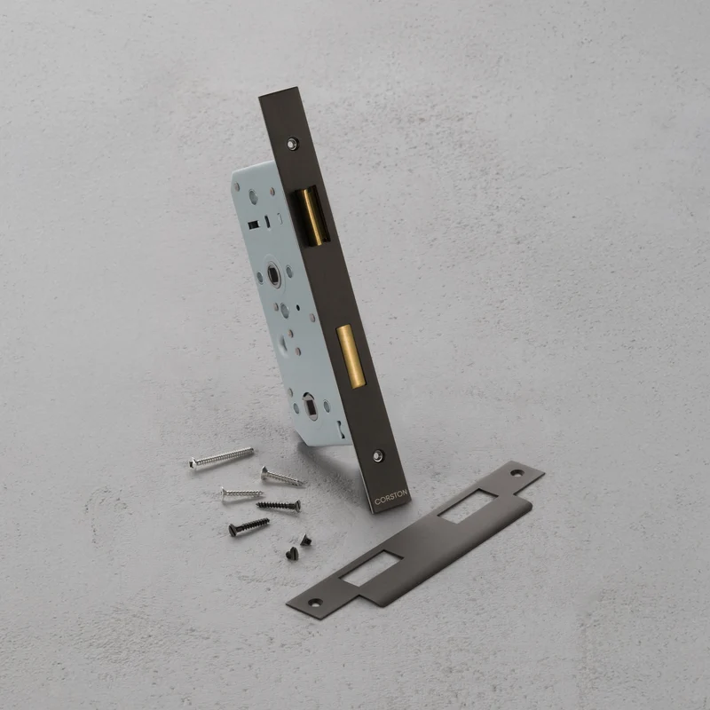 Bathroom Mortice Lock 60mm – Bronze