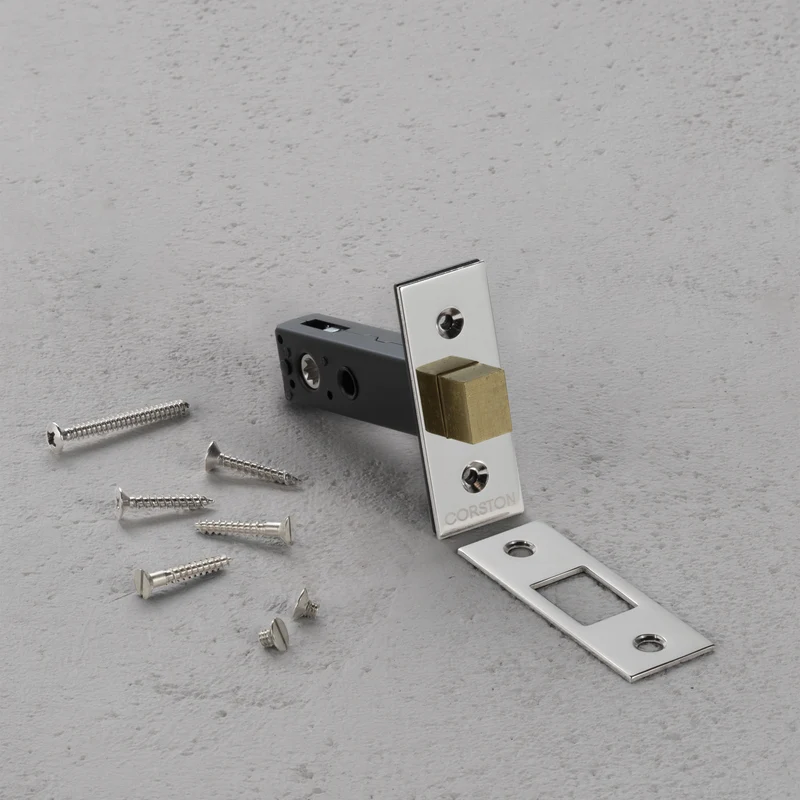 Tubular Lock 60mm – Polished Nickel
