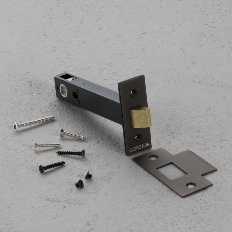 Tubular Latch 100mm – Bronze