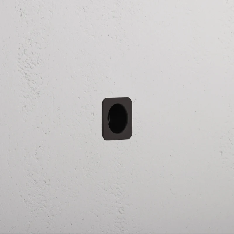 Regent Recessed Edge Pull - Bronze