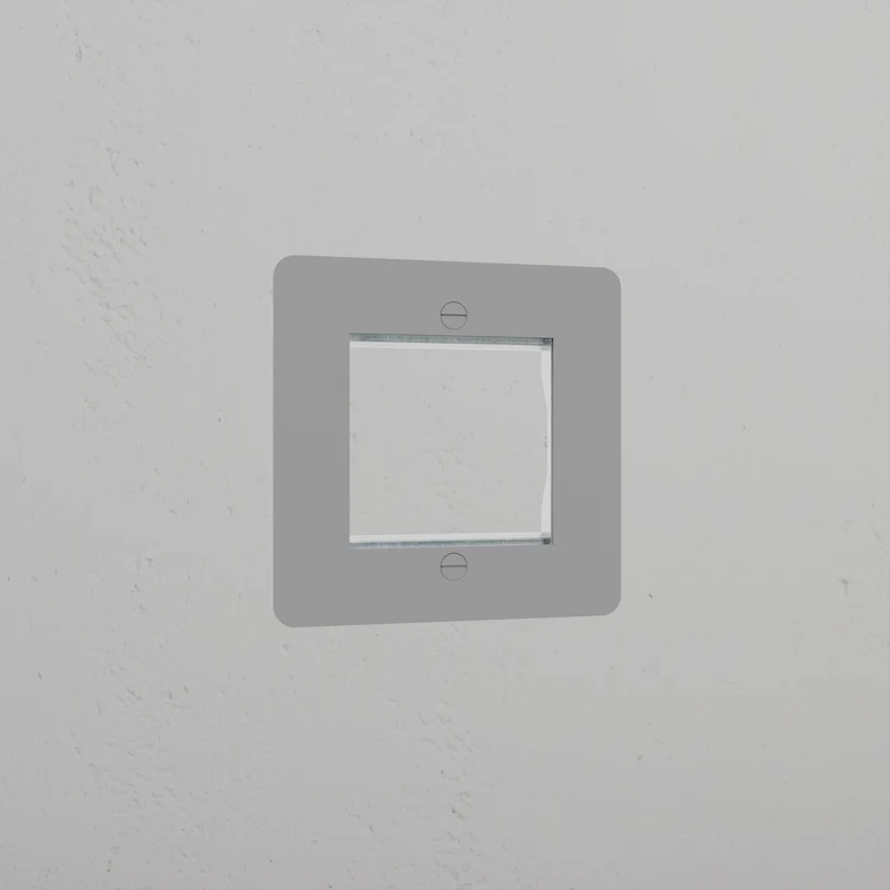 Single 50mm Module Plate - Paintable