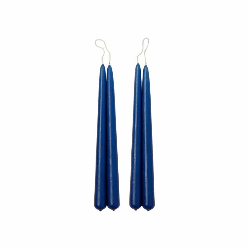 Blossom | Stearinljus i Cobalt Blue - Självslocknande
