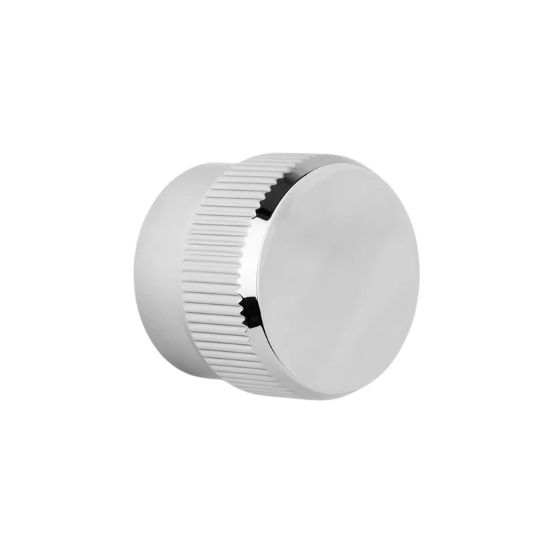 Brooklyn Big | Knopp i Blank Nickel Finish