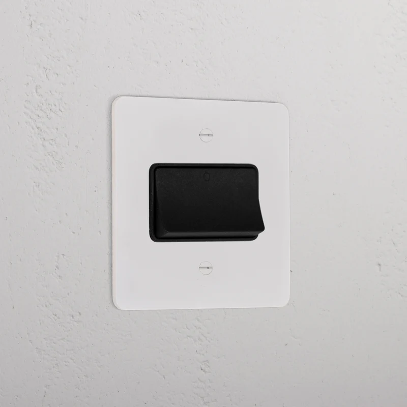 Single Fan Isolator Switch - Paintable | Black