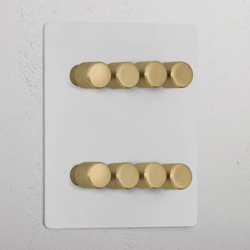 8G Two Way Dimmer Switch - Paintable Antique Brass