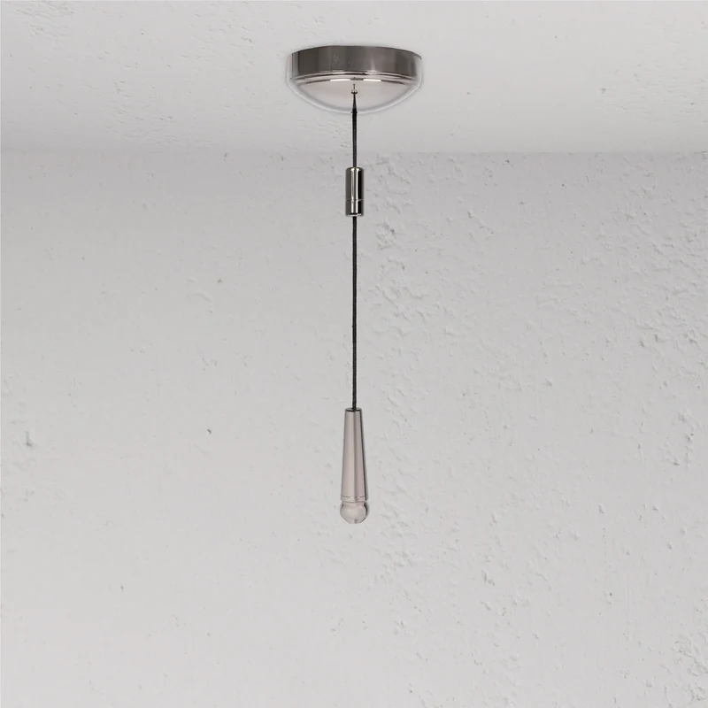 Bathroom Pull Switch - Polished Nickel