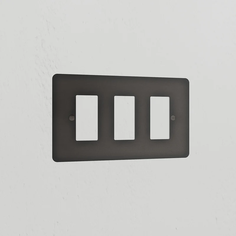 3G Rocker Switch Plate - Bronze
