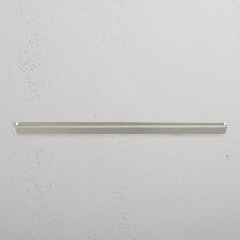 Oxford Cabinet Handle Large - Polished Nickel