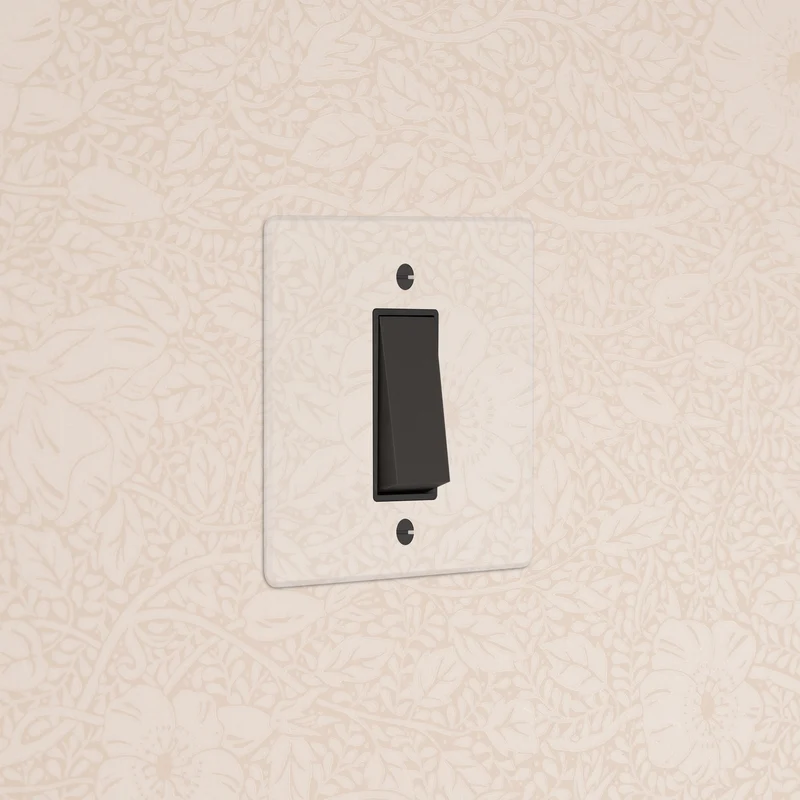 1G Intermediate Rocker Switch - Clear Bronze | Black