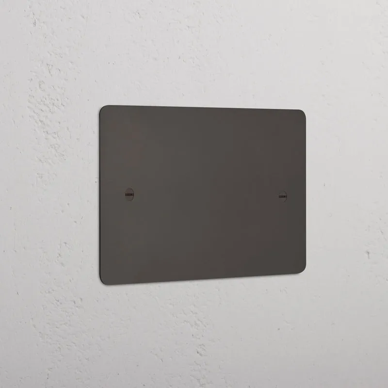 Double Blank Plate - Bronze