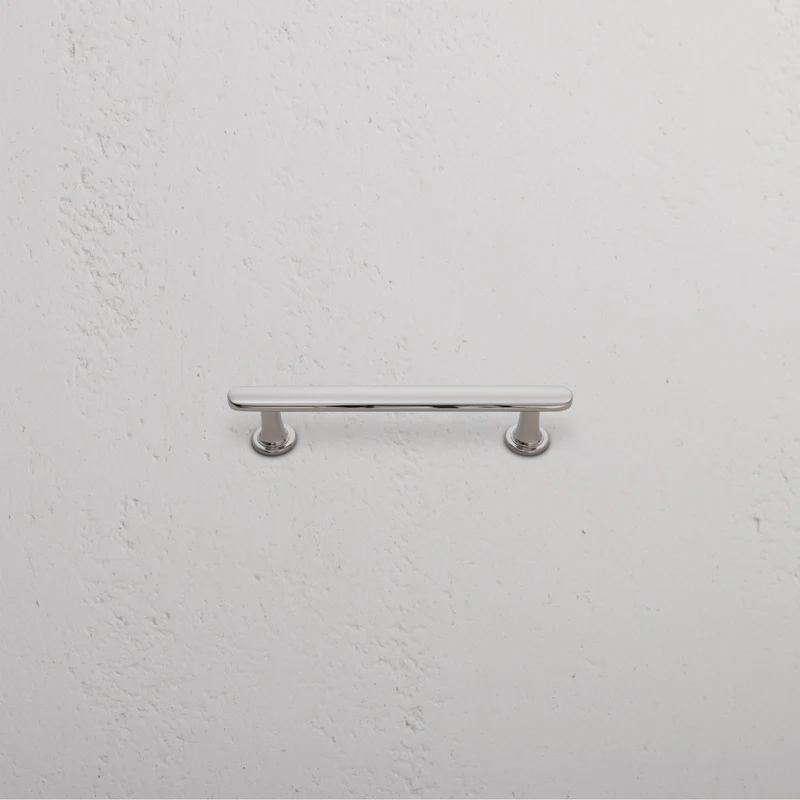Milliner Cabinet Handle Small - Polished Nickel
