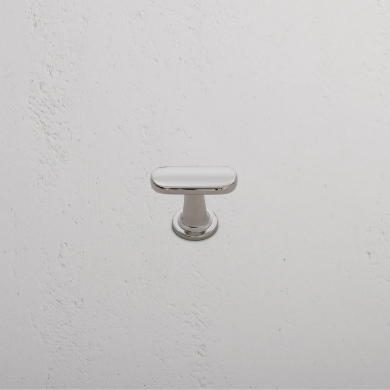 Milliner Cabinet Knob Medium - Polished Nickel