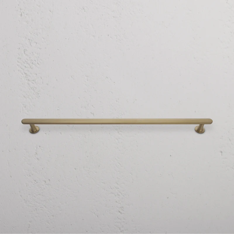 Milliner Cabinet Handle Large - Antique Brass