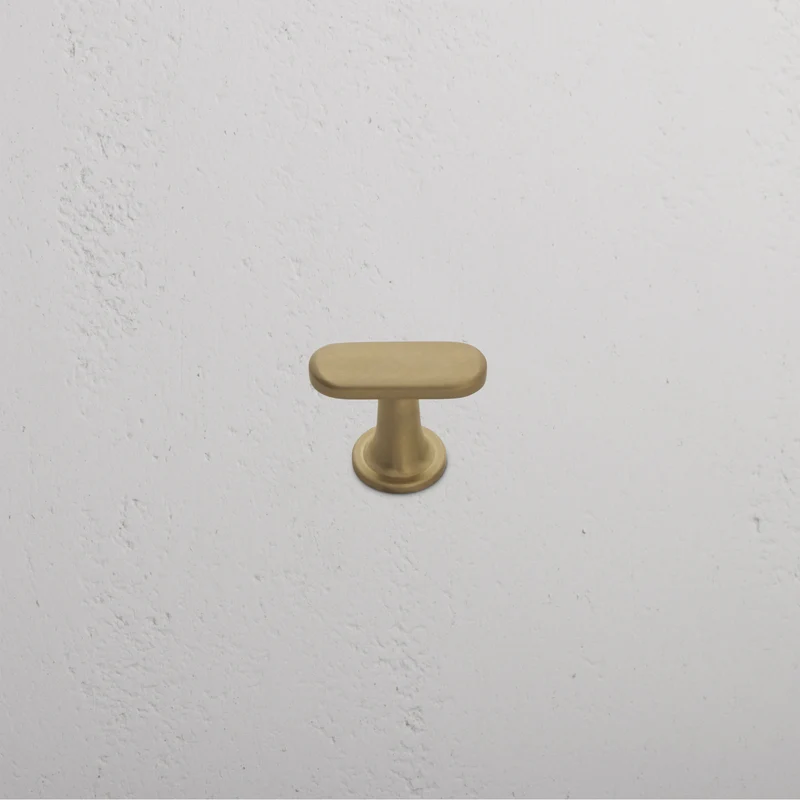 Milliner Cabinet Knob Medium - Antique Brass
