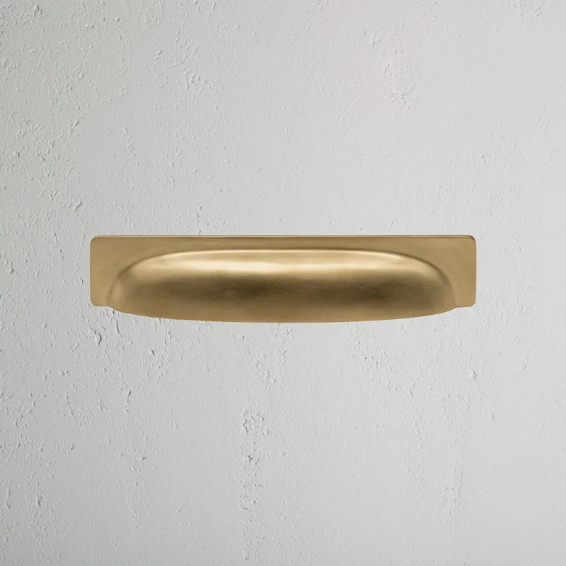 Elm Cup Handle Medium - Antique Brass