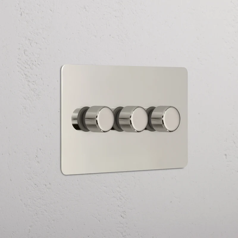 3G Two Way Dimmer Switch - Polished Nickel