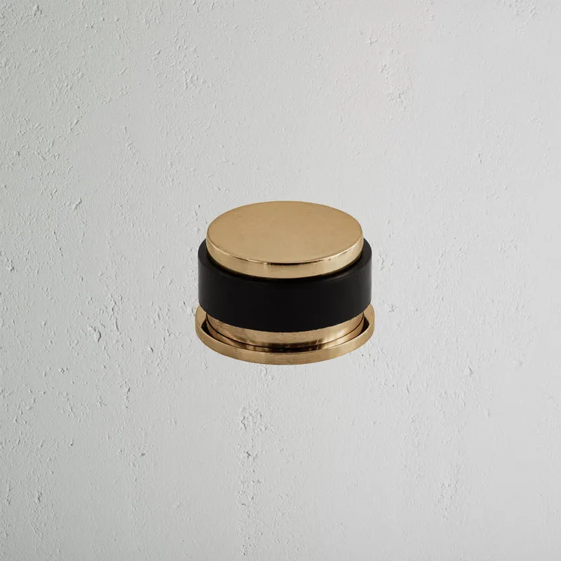 Seymour Door Stop - Antique Brass