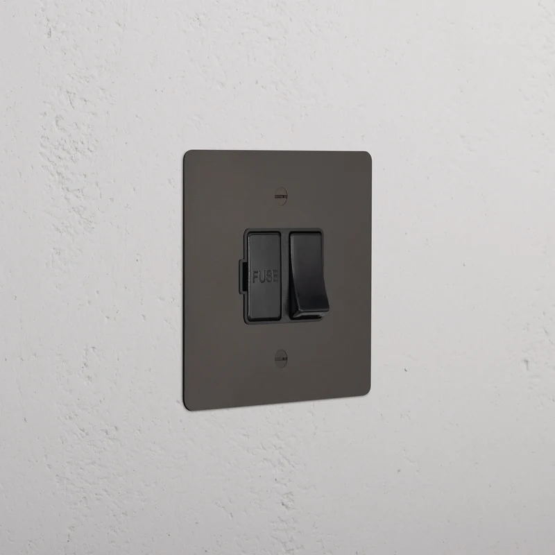 Single Switched Fused Spur (FCU) - Bronze | Black