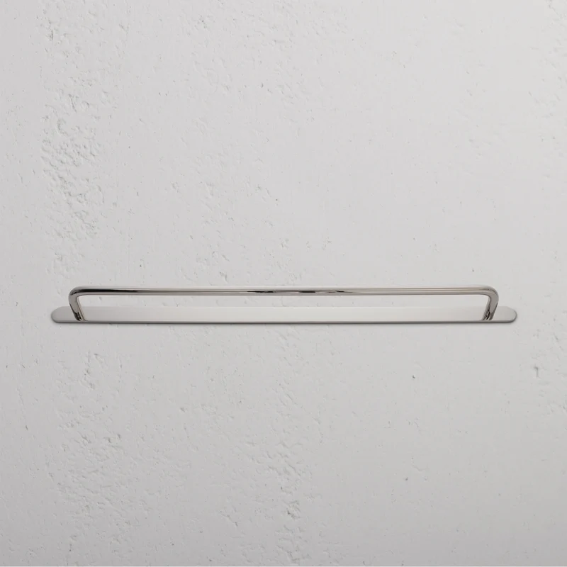 Kilburn Cabinet Handle Large - Polished Nickel
