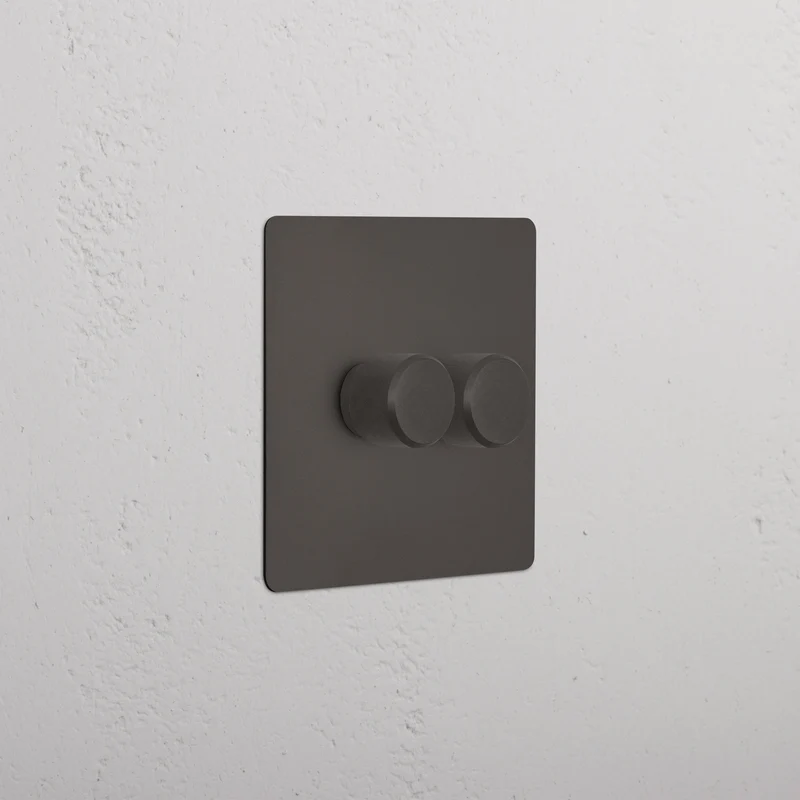 2G Two Way Dimmer Switch - Bronze
