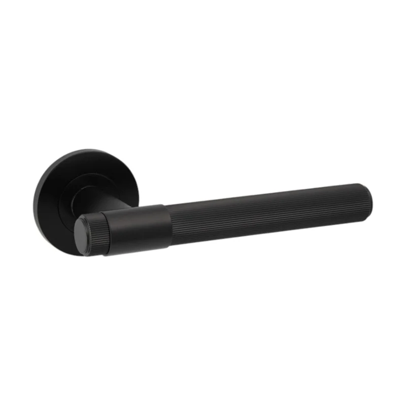 Kingston Reeded | Dörrhandtag i Svart