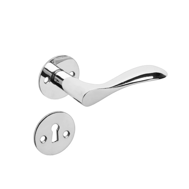 Bellevue | Dörrhandtag i Blank Krom