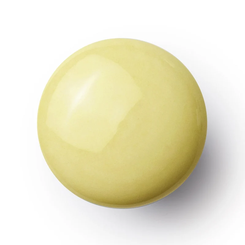 Plain Yellow | Krok i Gul Porslin