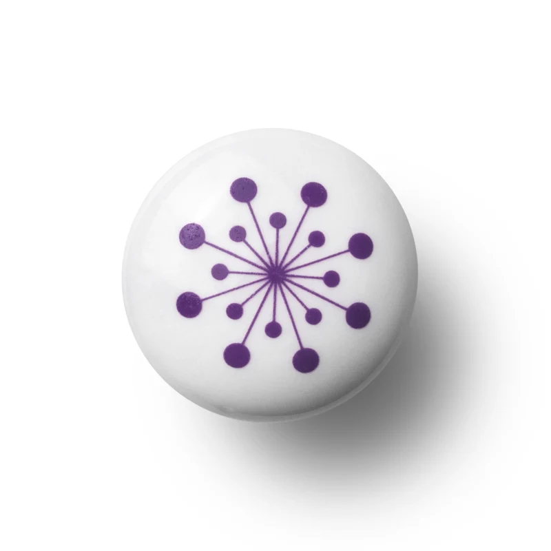 Flower Purple | Krok i Lila Porslin