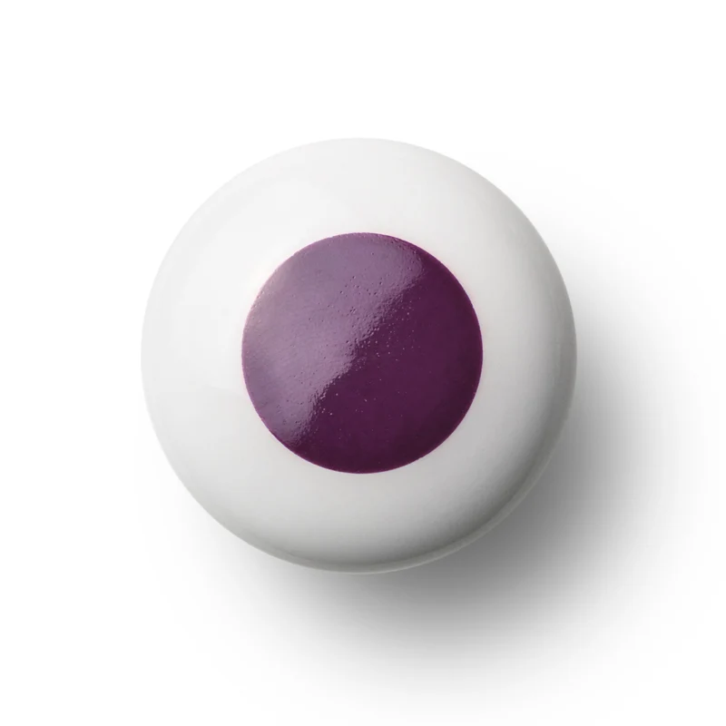 Dot Purple | Krok i Lila Porslin