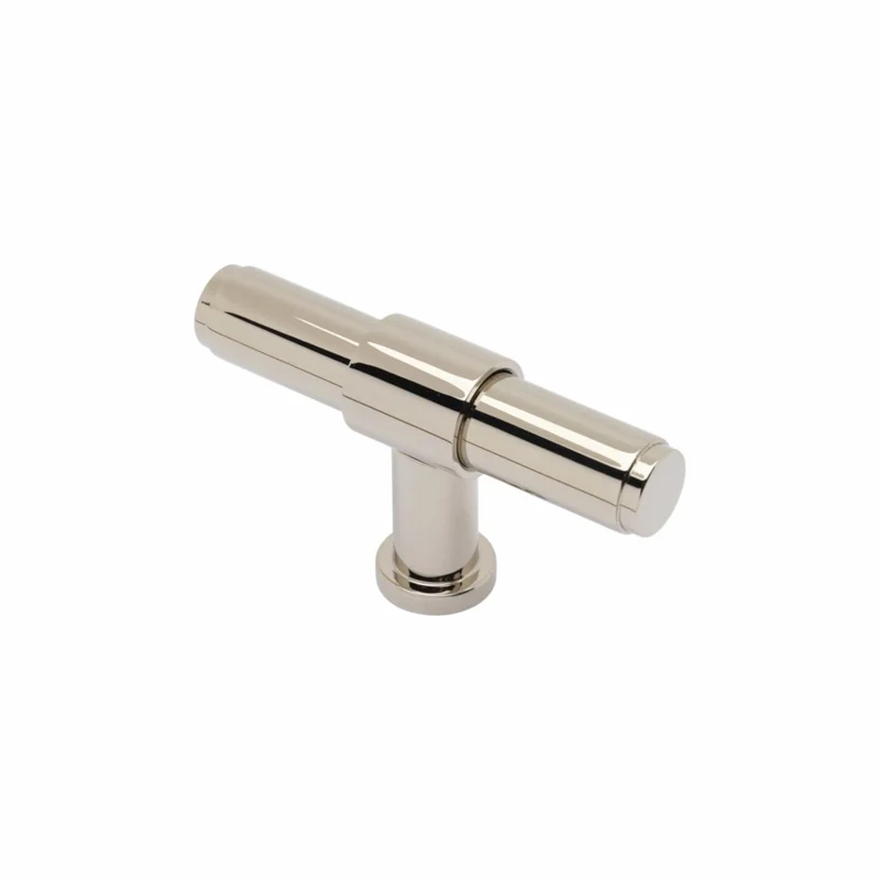 Kingston Plain | T-Handtag i Blank Nickel