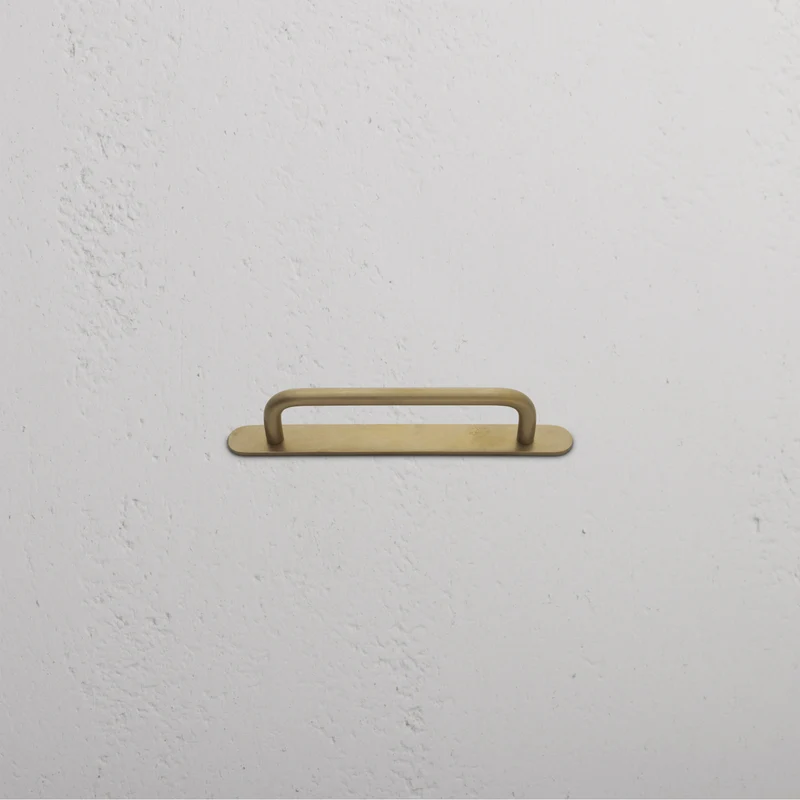 Kilburn Cabinet Handle Small - Antique Brass