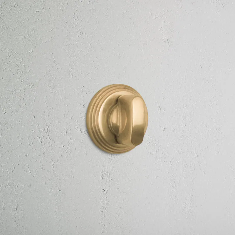 Warwick Thumbturn – Antique Brass