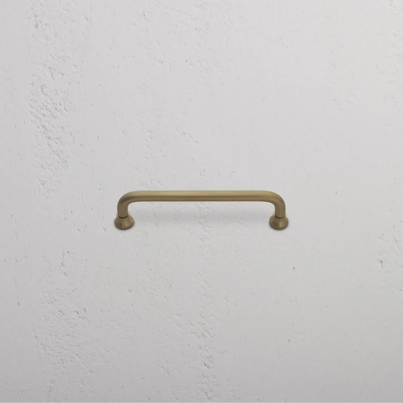 Sycamore Cabinet Handle Small - Antique Brass