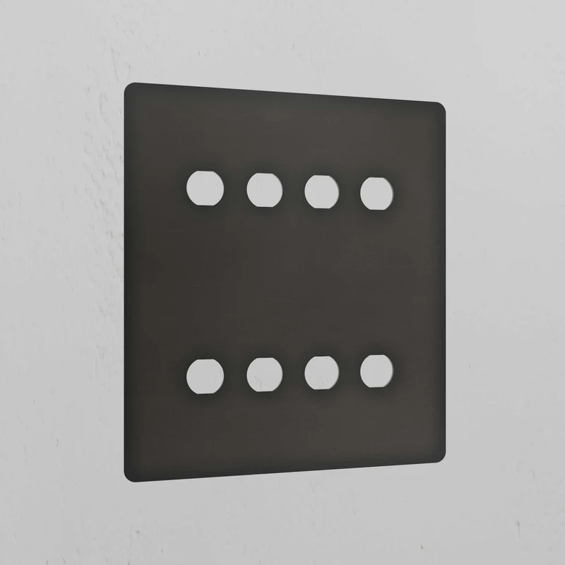 8G Switch Plate - Bronze