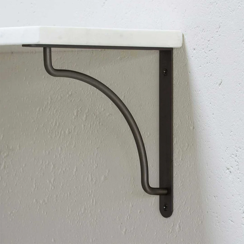 Kilburn Shelf Bracket 200mm - Bronze