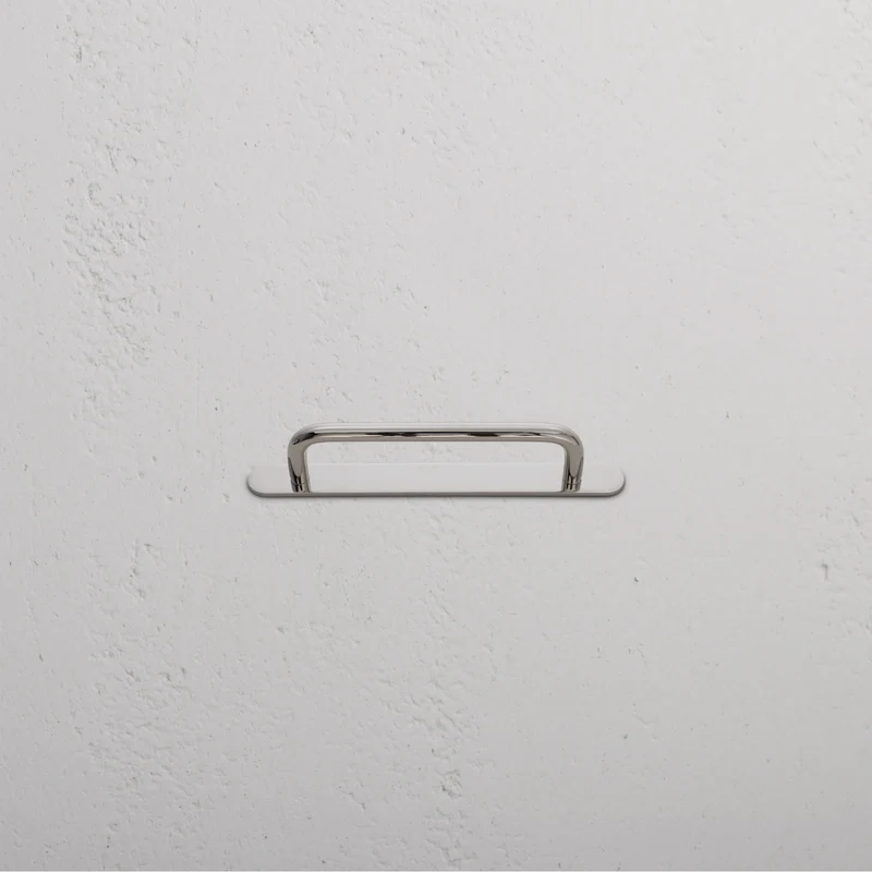 Kilburn Cabinet Handle Small - Polished Nickel