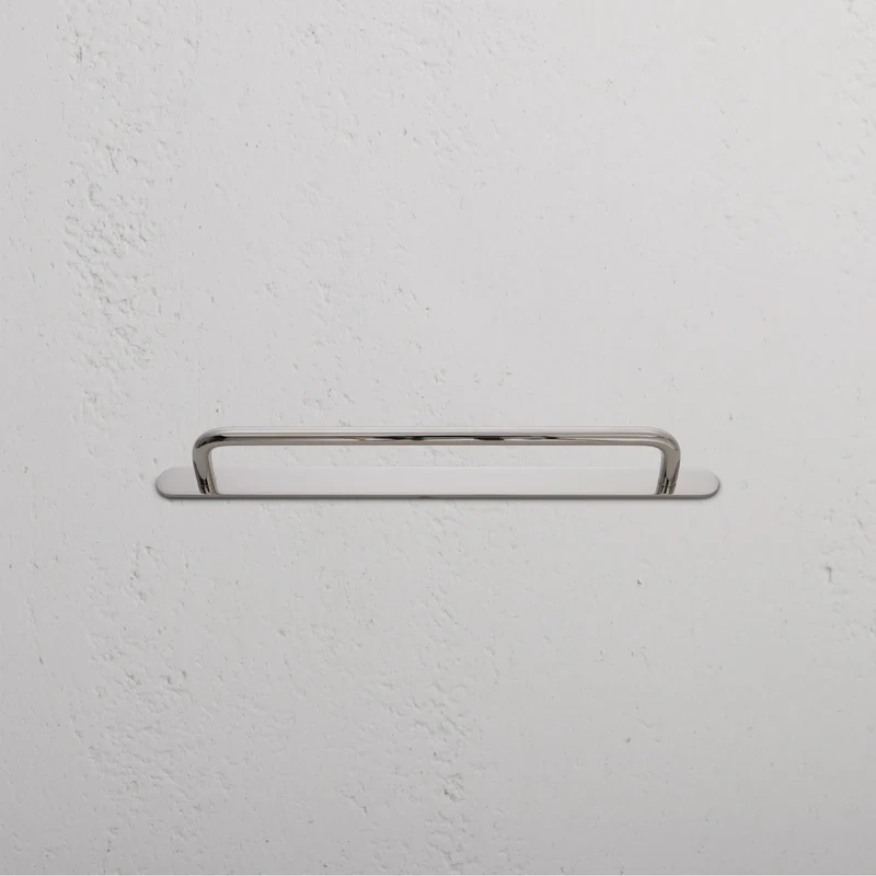 Kilburn Cabinet Handle Medium - Polished Nickel