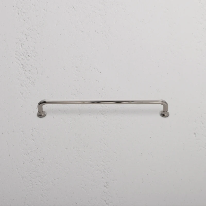 Sycamore Cabinet Handle Medium - Polished Nickel