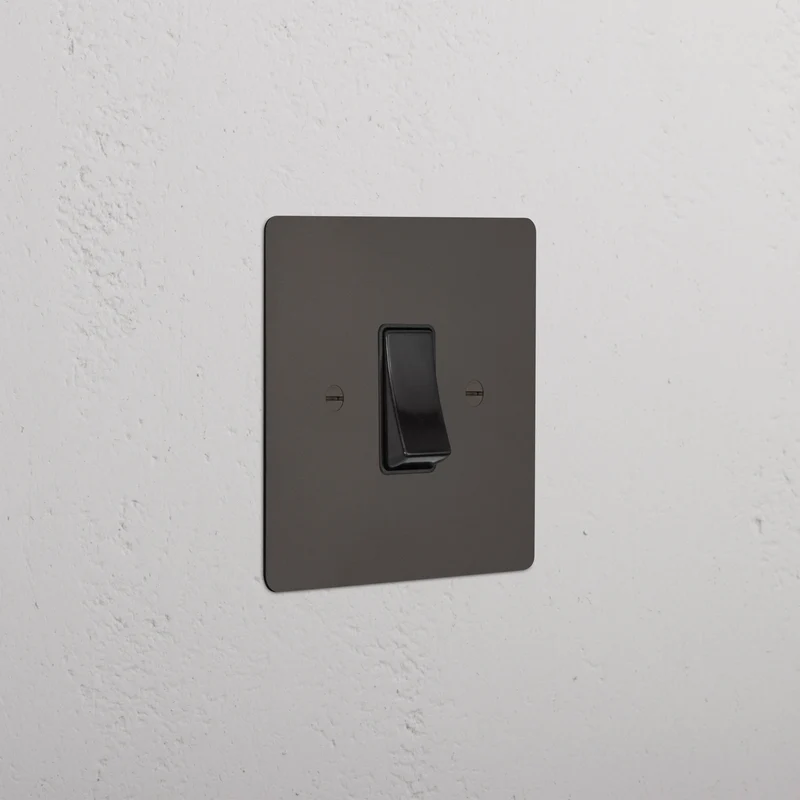 Single 45A Cooker Switch - Bronze | Black
