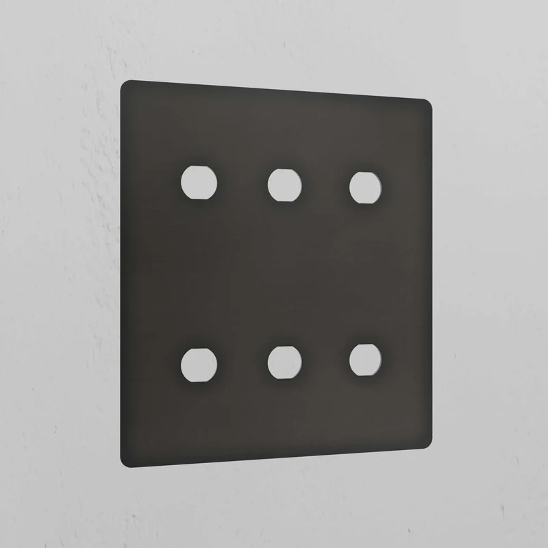 6G Switch Plate - Bronze