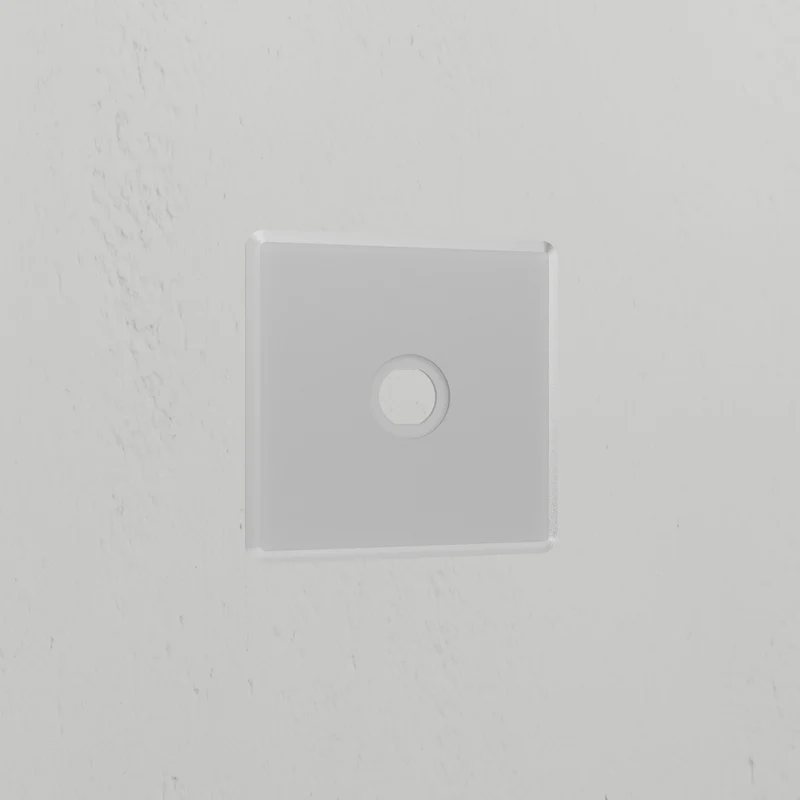 1G Switch Plate - Clear